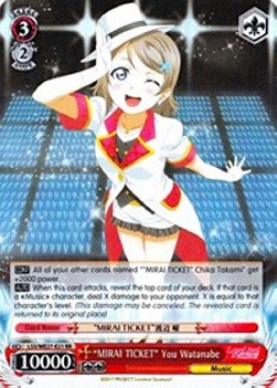 "MIRAI TICKET" You Watanabe (V.2 - Parallel Foil)