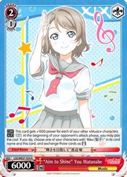 "Aim to Shine" You Watanabe (V.1 - Rare)