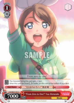 "From Zero to One!" You Watanabe (V.2 - Parallel Foil)