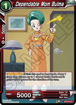 Dependable Mom Bulma