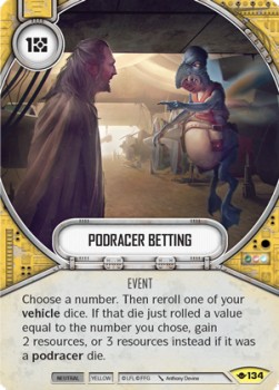 Podracer Betting