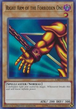 Right Arm of the Forbidden One