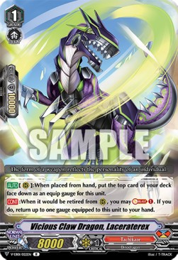 Vicious Claw Dragon, Laceraterex [V Format]