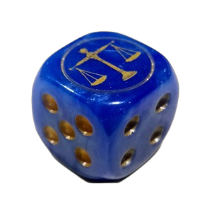 Millennium Scale Die (Blue)