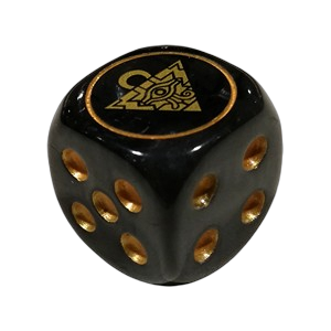 Millennium Puzzle Die (Black)