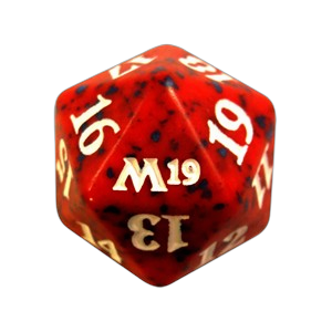 Core 2019: D20 Die (Red)