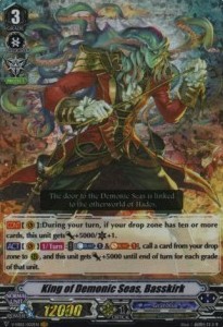 King of Demonic Seas, Basskirk [V Format] (V.1 - Vanguard Rare)