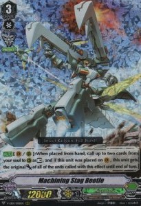 Machining Stag Beetle [V Format] (V.1 - Triple Rare)