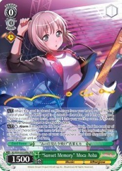 "Sunset Memory" Moca Aoba (V.2 - Special Rare)