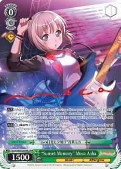 "Sunset Memory" Moca Aoba (V.3 - Special Rare)