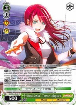 "Hard Strike" Tomoe Udagawa (V.1 - Common)