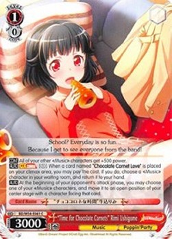 "Time for Chocolate Cornets" Rimi Ushigome (V.1 - Common)