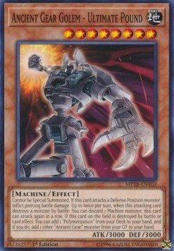 Ancient Gear Golem - Ultimate Pound