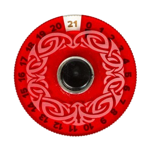 Blackfire Disk Life Counter (Red)