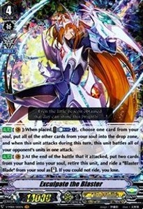 Exculpate the Blaster [V Format] (V.1 - Vanguard Rare)