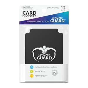 10 Ultimate Guard Dividers (Black)