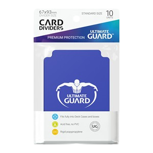 10 Ultimate Guard Dividers (Blue)