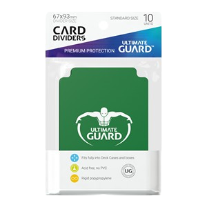 10 Ultimate Guard Dividers (Green)