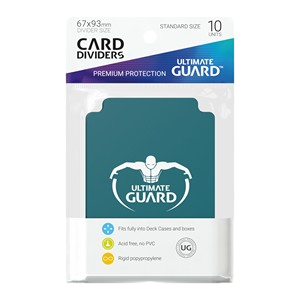 10 Ultimate Guard Dividers (Petrol)