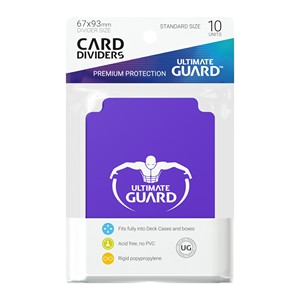 10 Ultimate Guard Dividers (Purple)