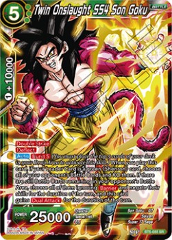 Twin Onslaught SS4 Son Goku (V.1 - Super Rare)