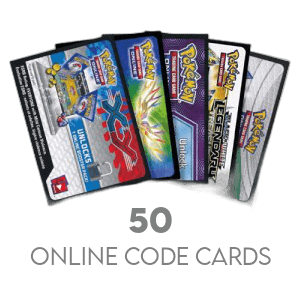 50 random Online Code Cards