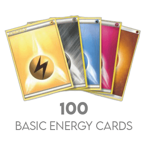 100 random Basic Energy Cards