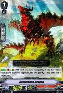 Dominance Dragon [V Format] (V.2 - Holo Rare Common)