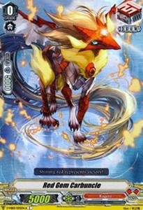 Red Gem Carbuncle [V Format] (V.3 - Holo Rare Common)