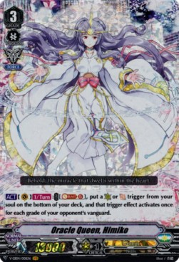 Oracle Queen, Himiko [V Format] (V.1 - Vanguard Rare)