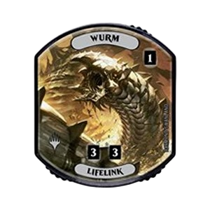 Wurm (Lifelink) Relic Token