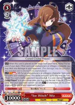 "Ice Witch" Wiz (V.1 - Double Rare)