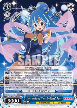 "Mesmerizing Water Goddess" Aqua (V.1 - Double Rare)