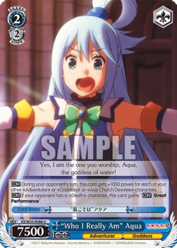 "Who I Really Am" Aqua