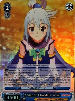 "Pride of A Goddess" Aqua (V.2 - Super Rare)