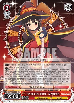 “Detonation Dame” Megumin (V.1 - Double Rare)