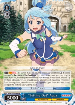 "Setting Out" Aqua (V.2 - Super Rare)