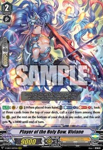 Player of the Holy Bow, Viviane [V Format] (V.1 - Triple Rare)