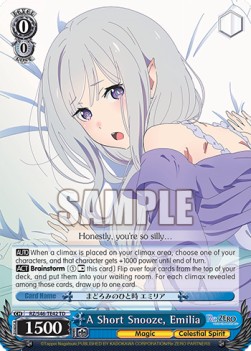 A Short Snooze, Emilia (V.1 - Trial Deck)