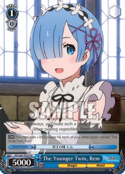 The Younger Twin, Rem