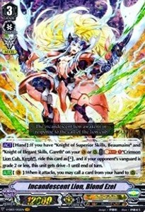 Incandescent Lion, Blond Ezel [V Format] (V.1 - Vanguard Rare)