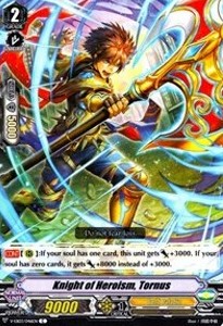 Knight of Heroism, Tornus [V Format]