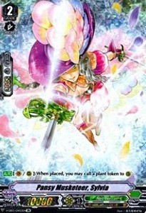 Pansy Musketeer, Sylvia [V Format] (V.2 - Feature Rare)