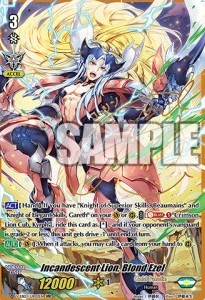 Incandescent Lion, Blond Ezel [V Format] (V.3 - Ultra Rare)