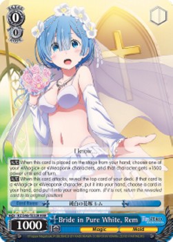 Bride in Pure White, Rem (V.2 - Triple Rare)