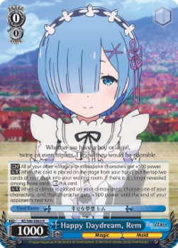 Happy Daydream, Rem (V.1 - Rare)