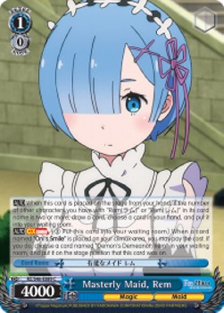 Masterly Maid, Rem