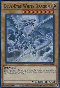 Blue-Eyes White Dragon (V.4 - Ultra Rare)