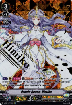 Oracle Queen, Himiko [V Format] (V.2 - Special Vanguard Rare)