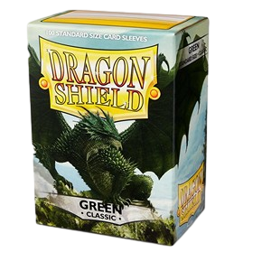 100 Dragon Shield Sleeves - Classic Green